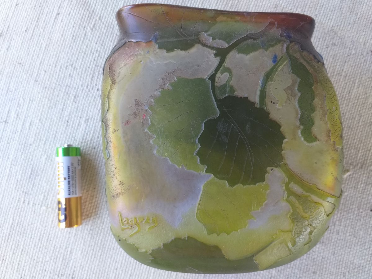 Un vase signé Legras expertisé (CE19) évalué sur Prodezarts